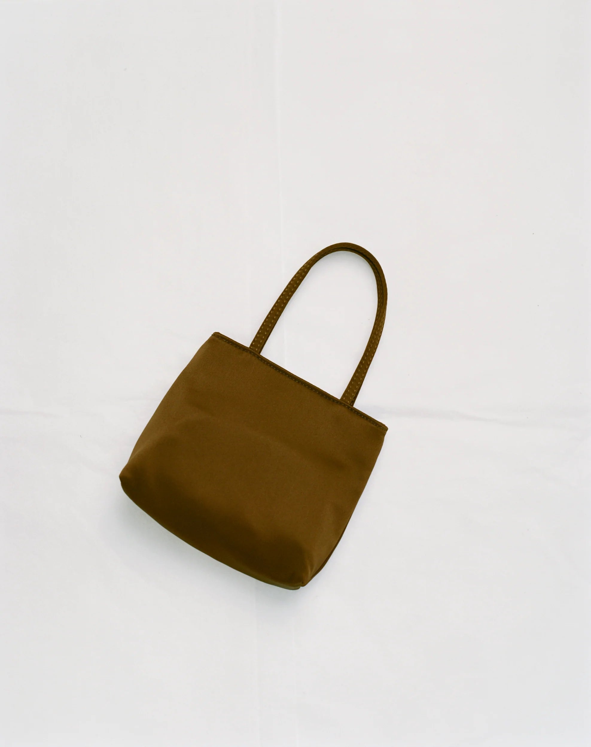 Home of Hai little silk bag - dark brown