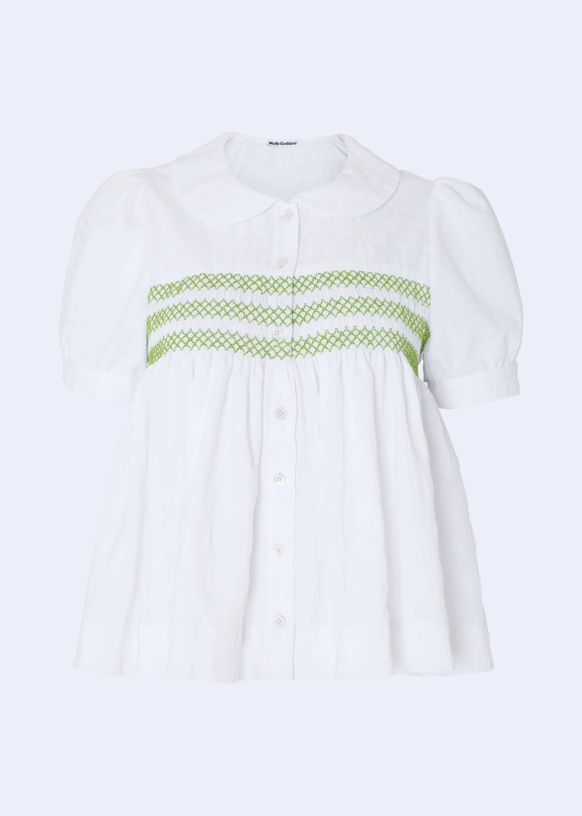 Molly Goddard Iwona Shirt White