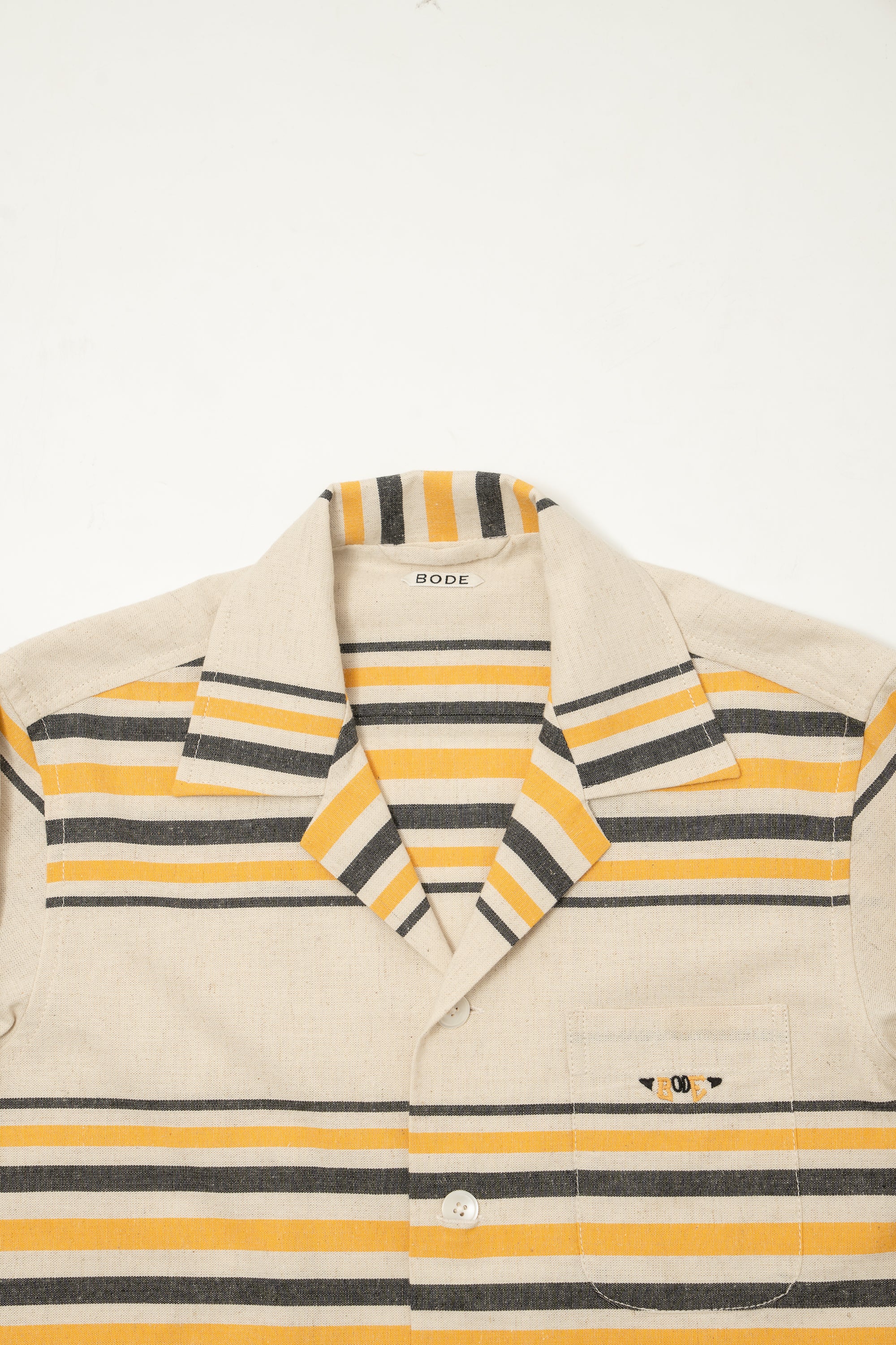 BODE Namesake Stripe Long Sleeve Shirt