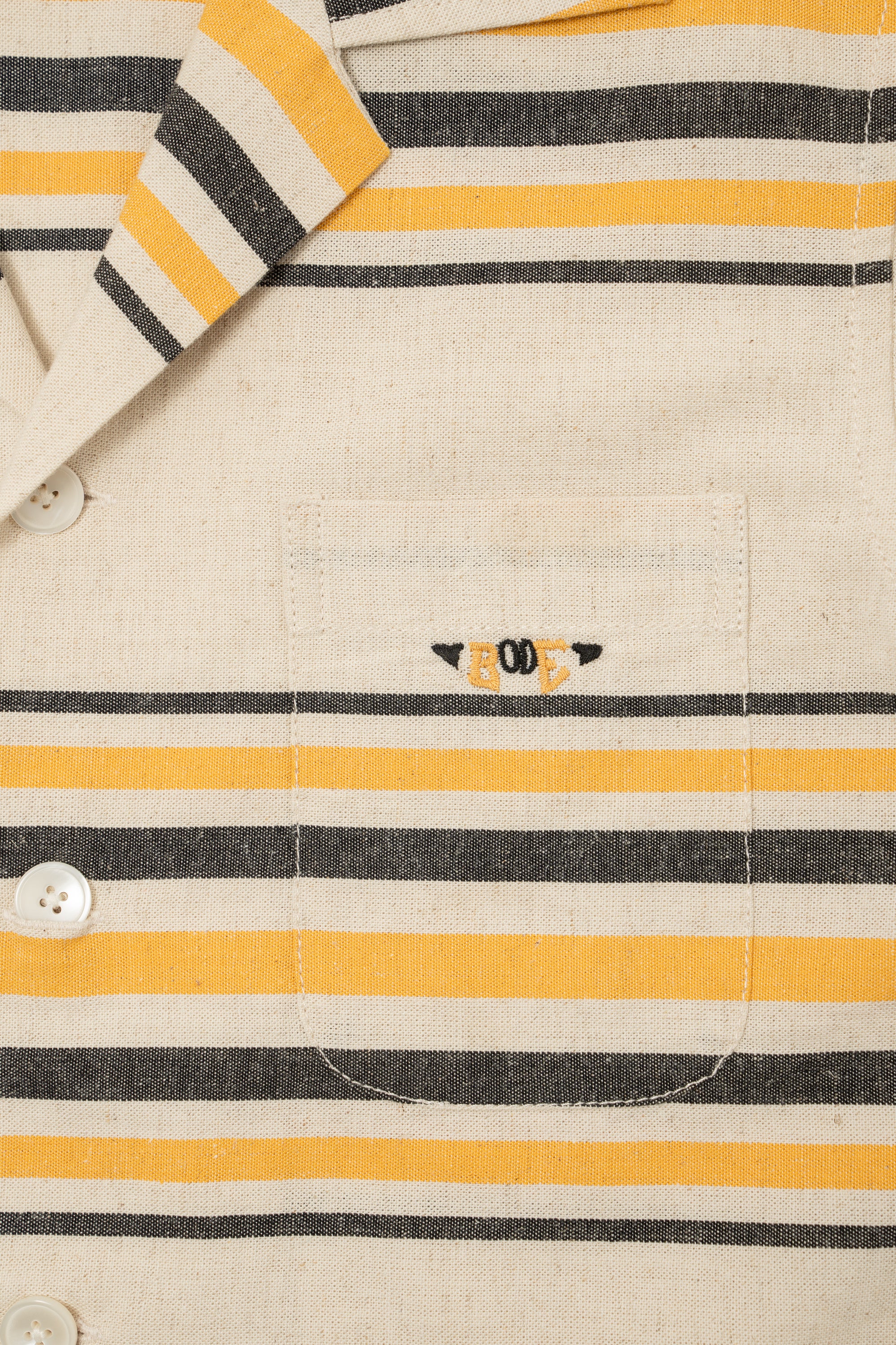 BODE Namesake Stripe Long Sleeve Shirt