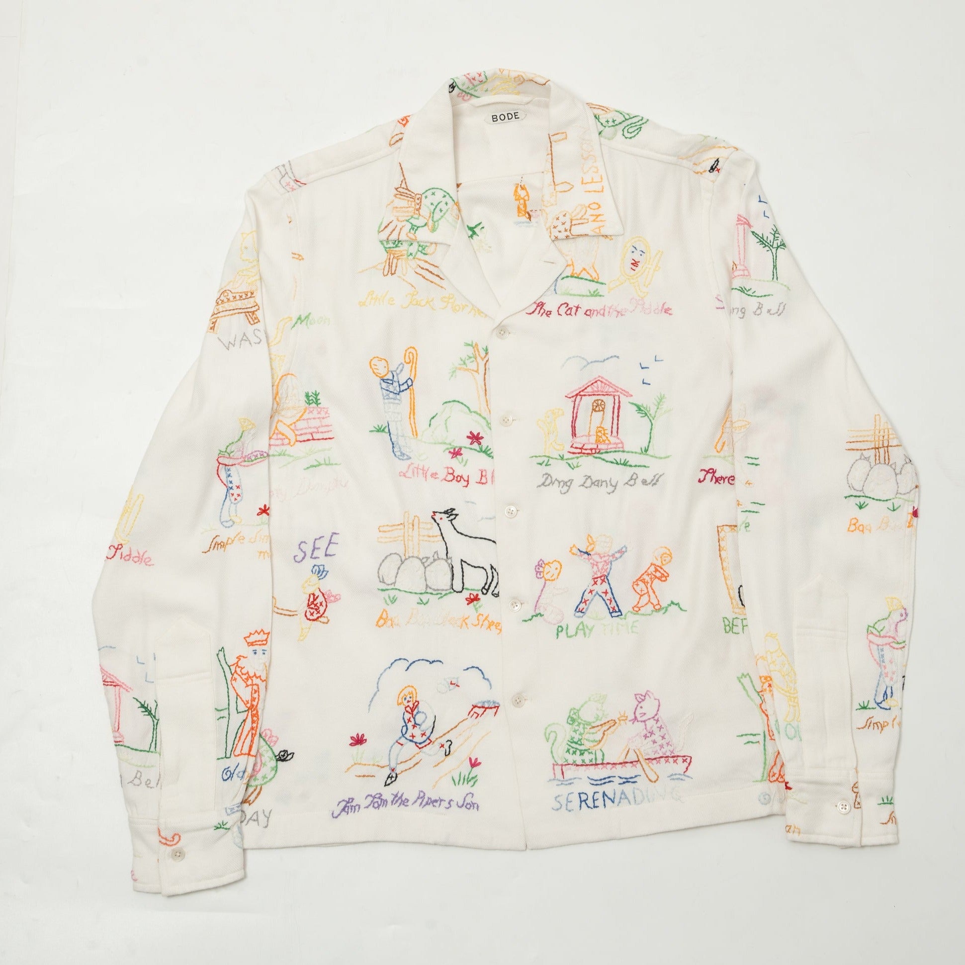 BODE Nursery Rhyme Long Sleeve Shirt