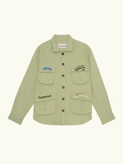 Baziszt Pasadena jacket - Green Mint
