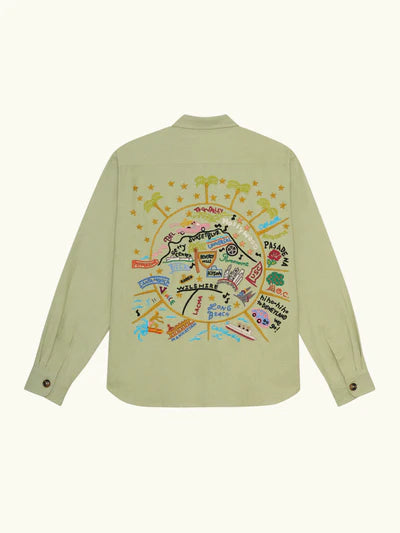 Baziszt Pasadena jacket - Green Mint