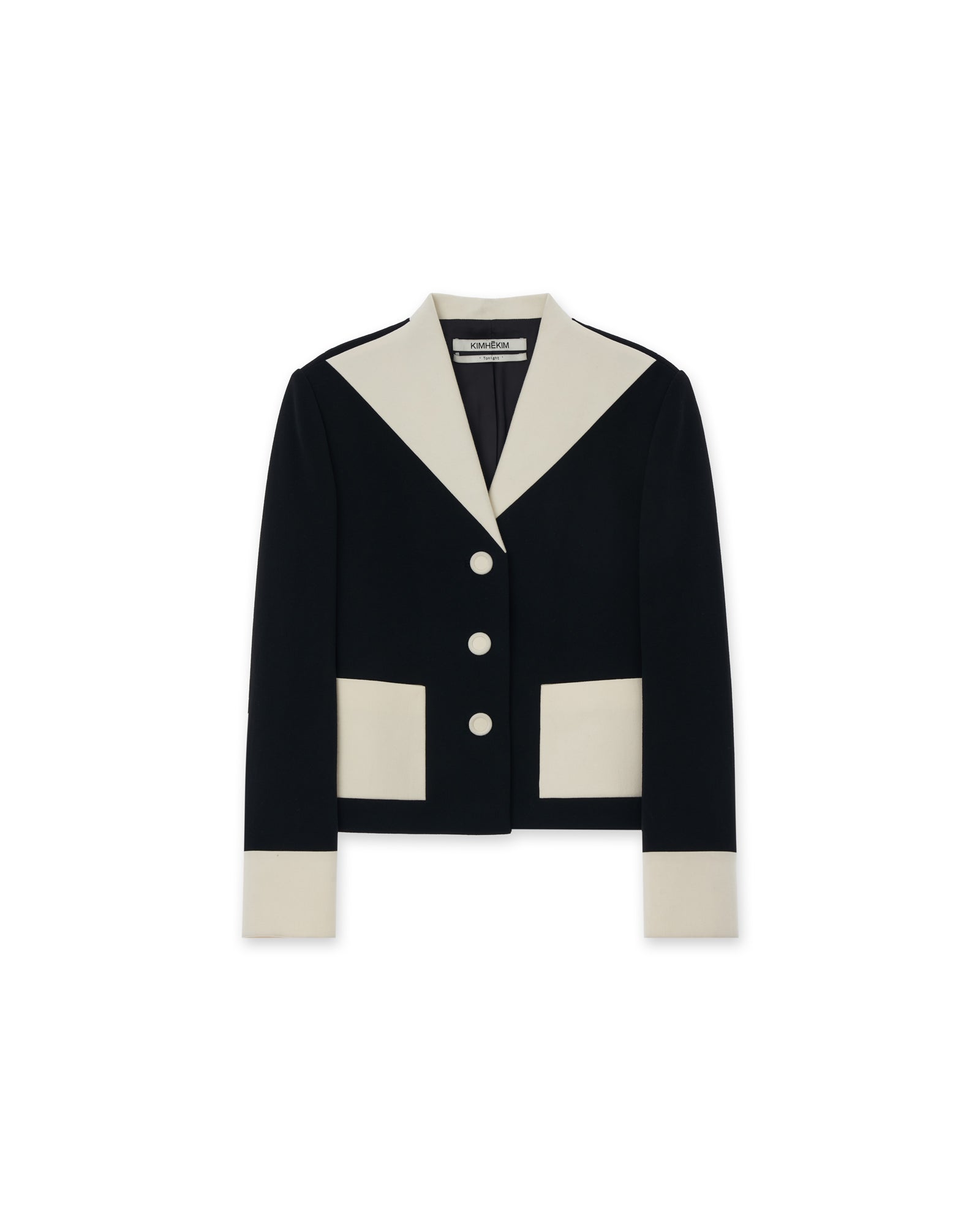 KIMHEKIM Bi-Color Wool Jacket