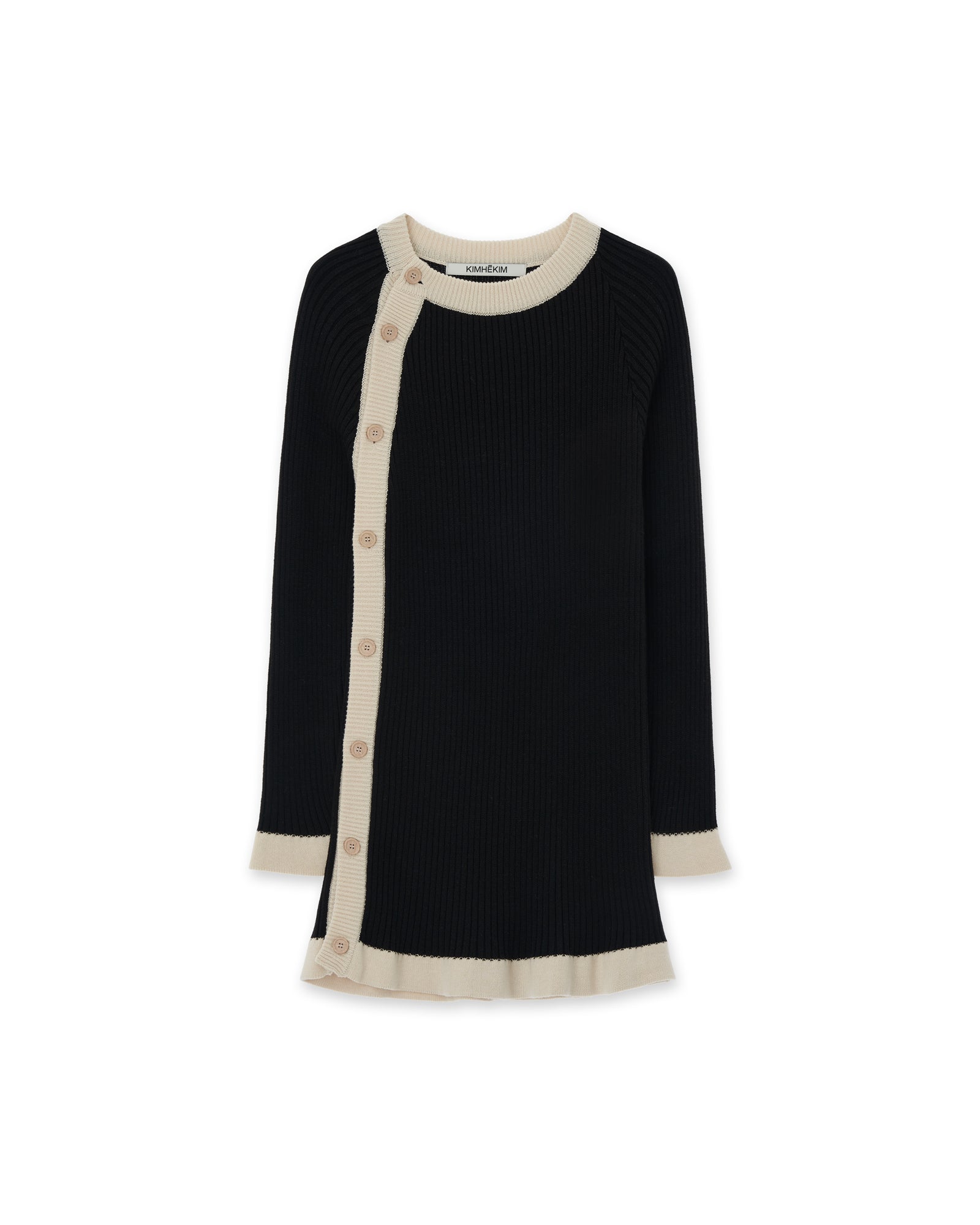 KIMHEKIM Asymmetric Knitted Dress