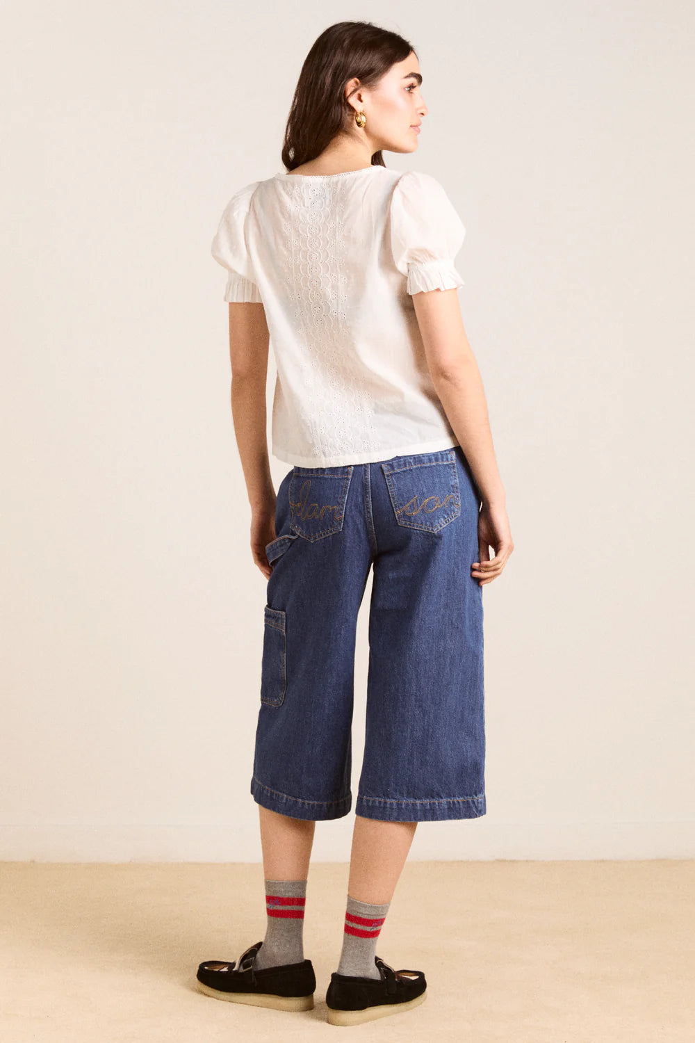 Damson Madder Iza Cullote - Texas Wash