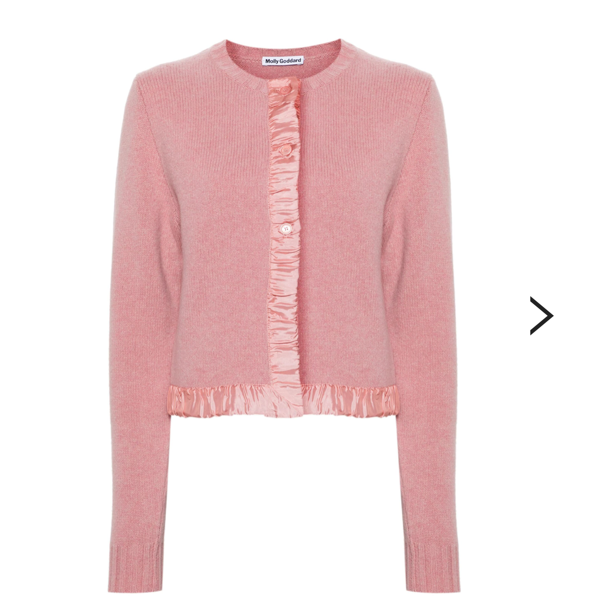 Molly Goddard Anya Cardigan Pink