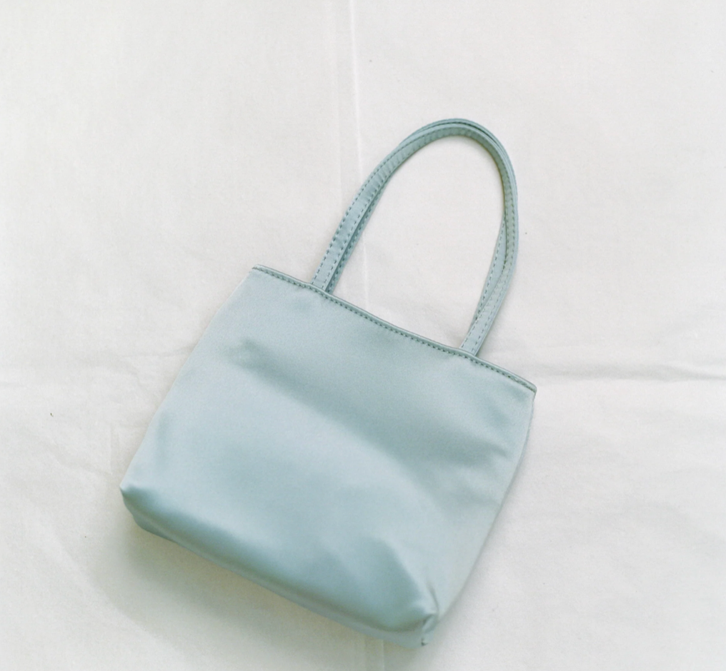 Home of Hai Little Silk Bag Light Blue