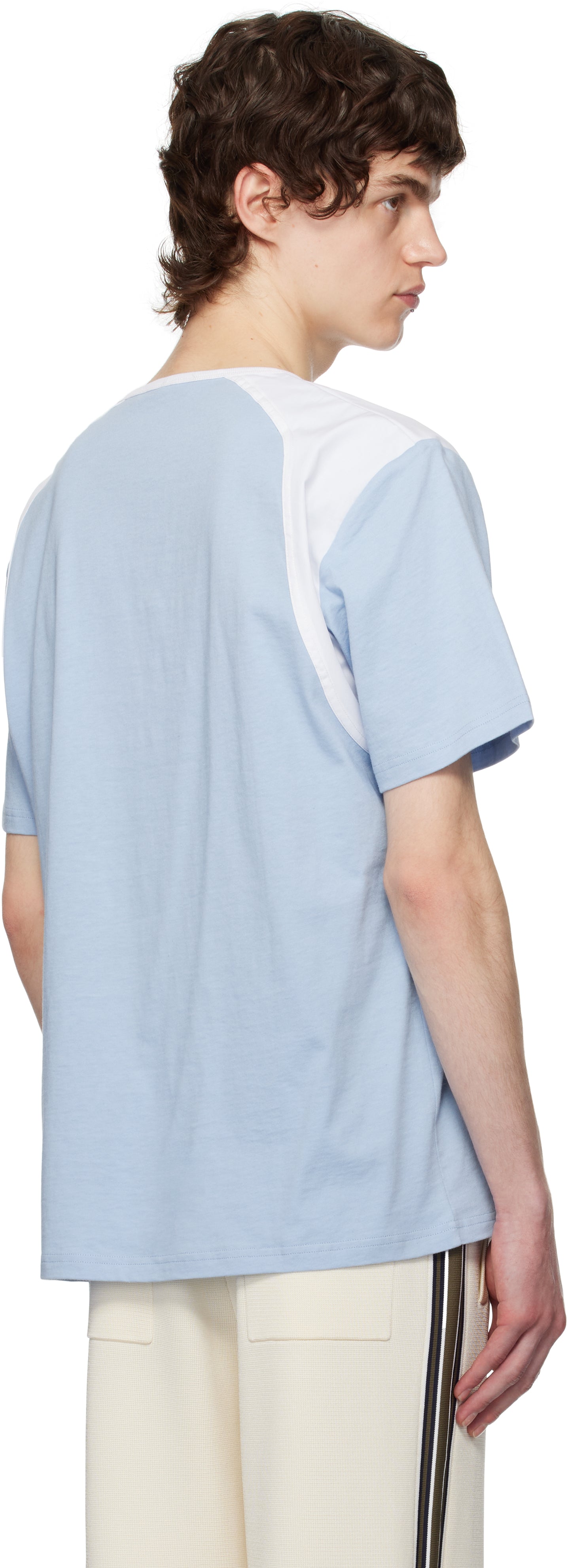 Wales Bonner DUB T-SHIRT - Blue