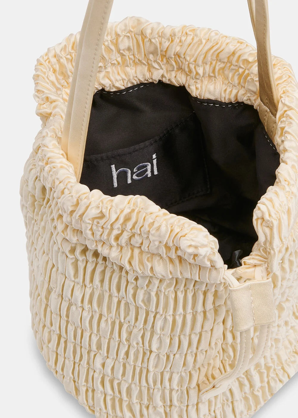 Home of Hai Gina Bag silk - ivory